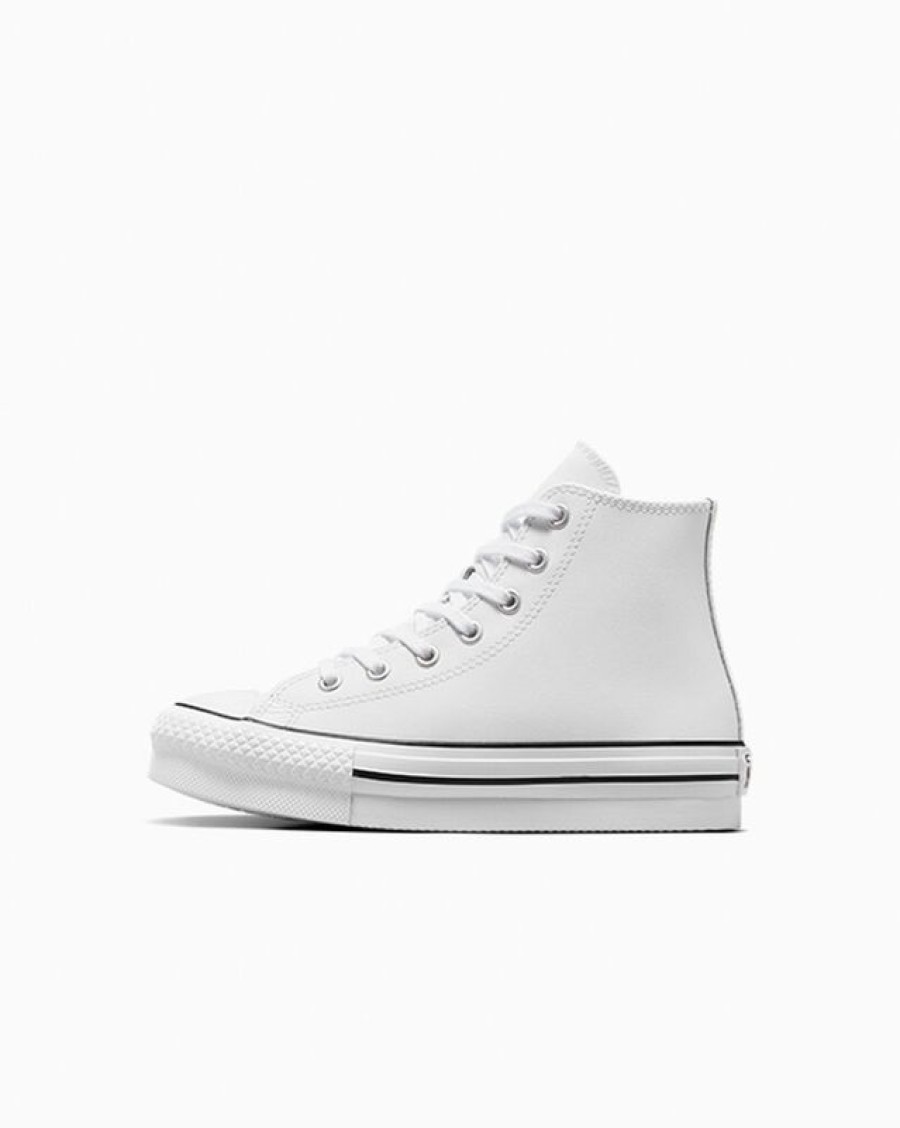 Enfant Converse Plateformes | Chuck Taylor All Star Lift Platform Leather