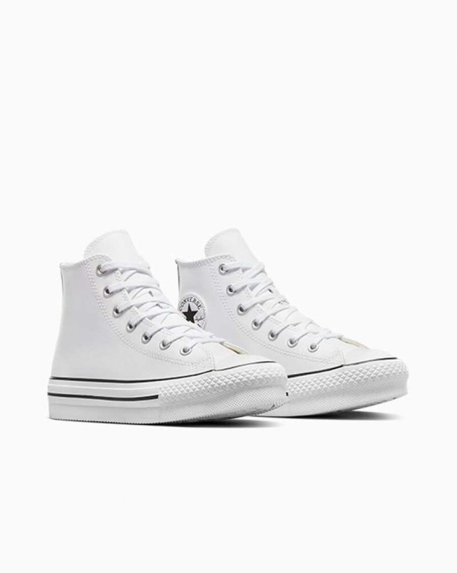 Enfant Converse Plateformes | Chuck Taylor All Star Lift Platform Leather