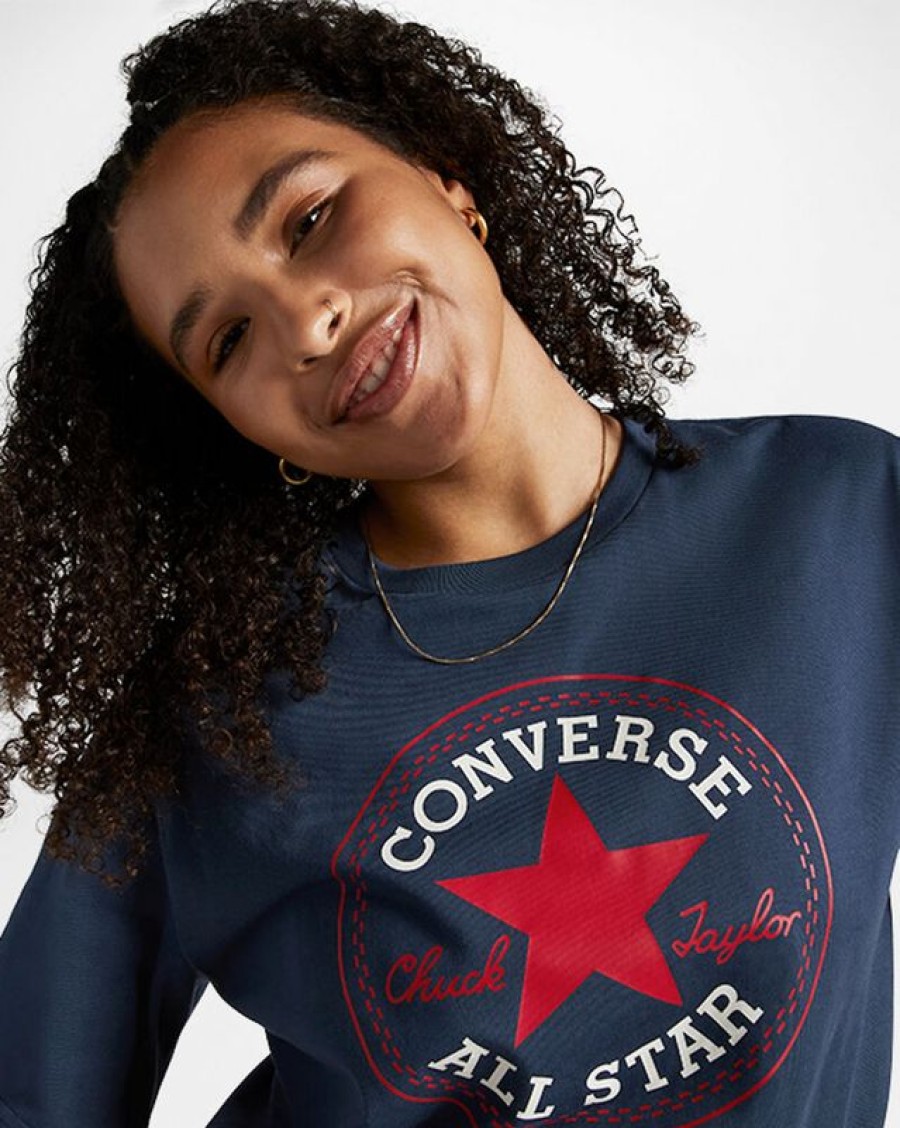 Homme Converse Winter Shop | T-Shirt A Coupe Standard Converse Go-To All Star Patch