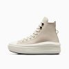 Femme Converse Montantes | Chuck Taylor All Star Move Platform Fleece-Lined Leather