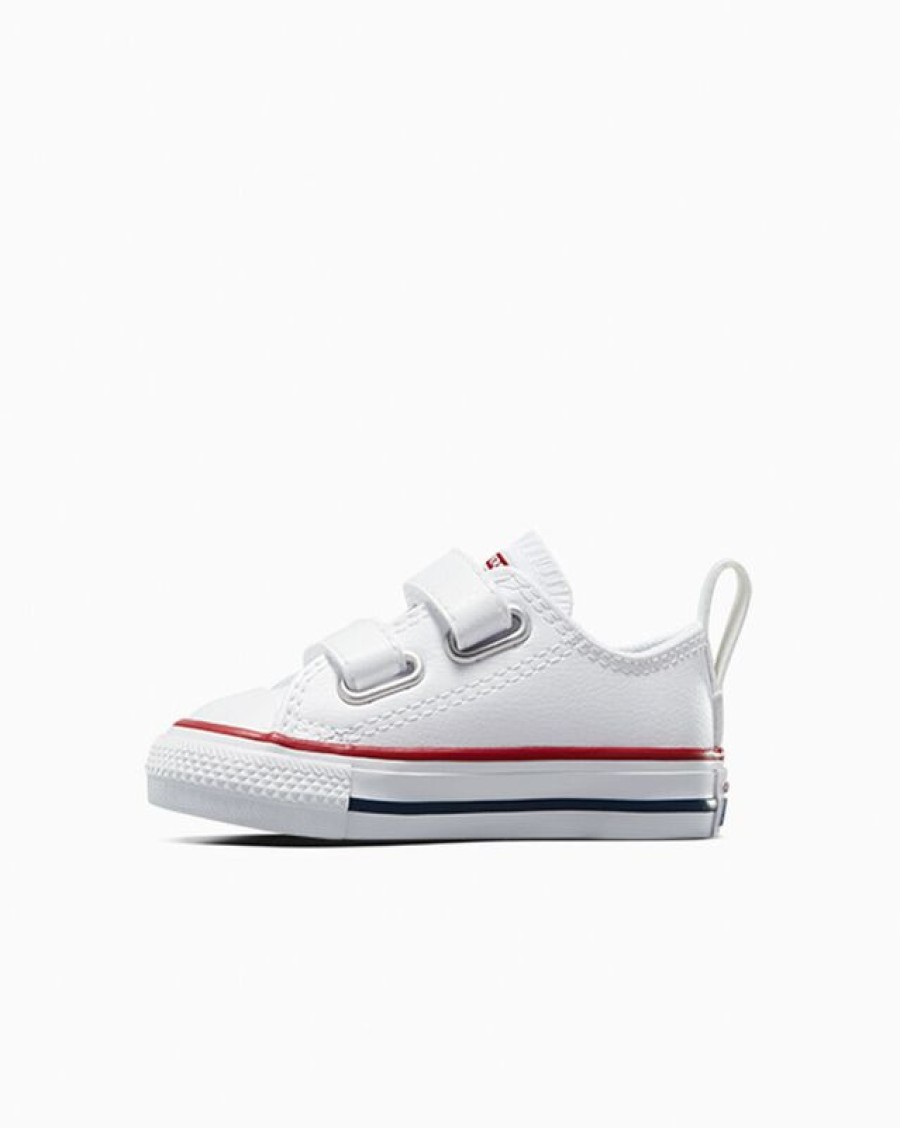 Enfant Converse Enfilage Facile | Chuck Taylor All Star 2V Leather Pour Tres Petit Enfant