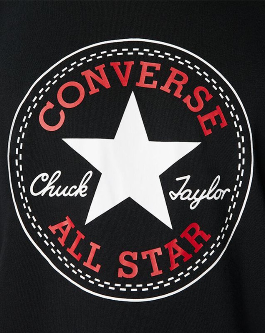 Femme Converse Hauts Et T-Shirts | T-Shirt A Coupe Standard Converse Go-To All Star Patch