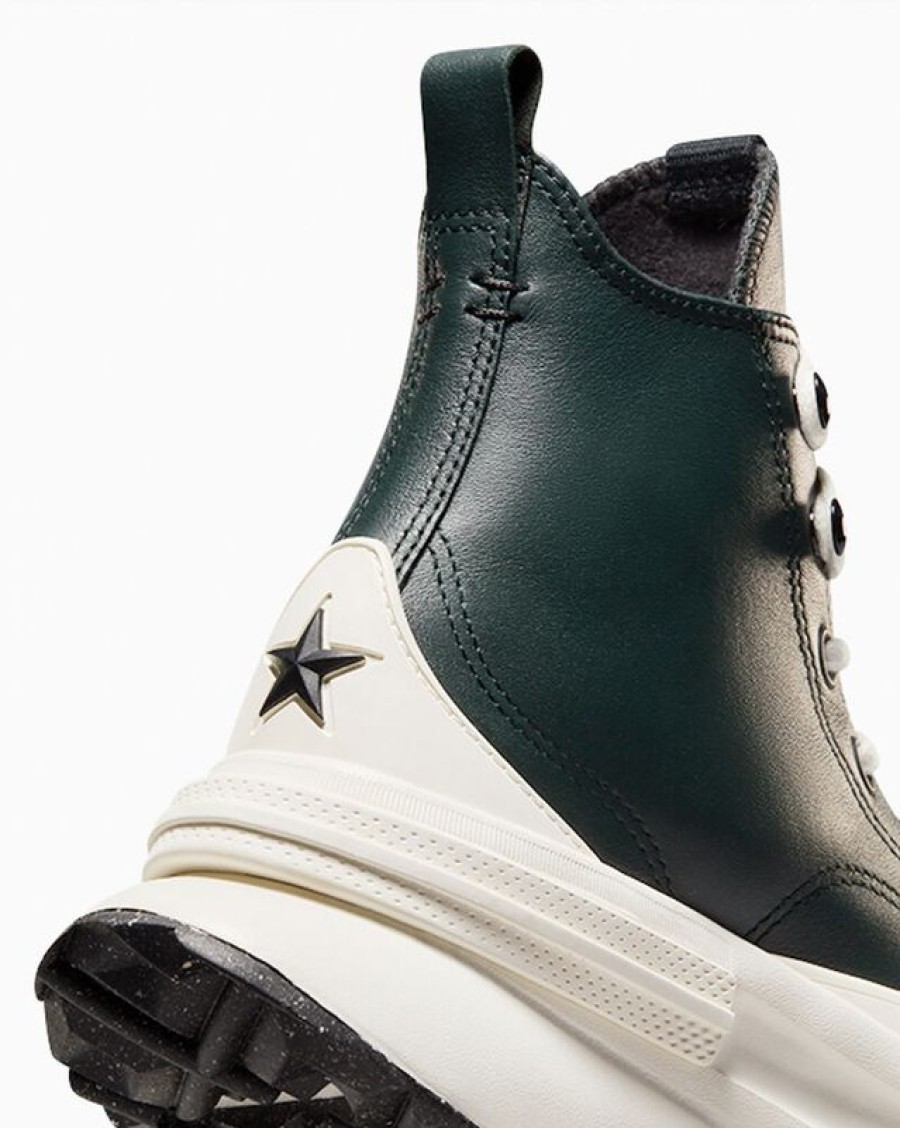 Femme Converse Plateformes | Run Star Legacy Cx Platform Fleece-Lined Leather