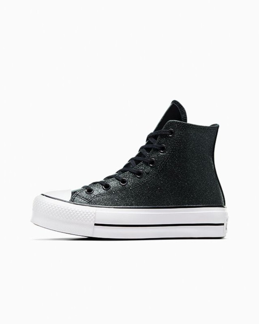 Femme Converse Montantes | Chuck Taylor All Star Lift Platform Sparkle Party