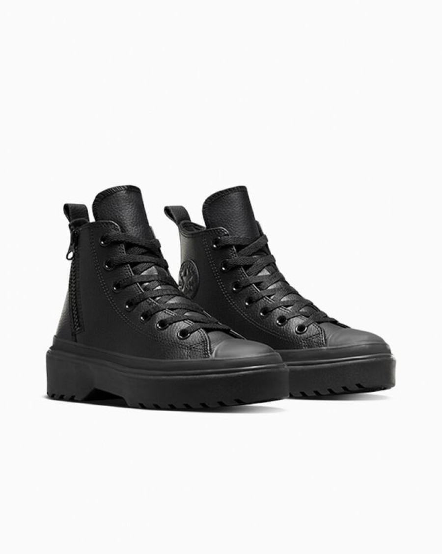 Enfant Converse Montantes | Chuck Taylor All Star Lugged Lift Platform Leather