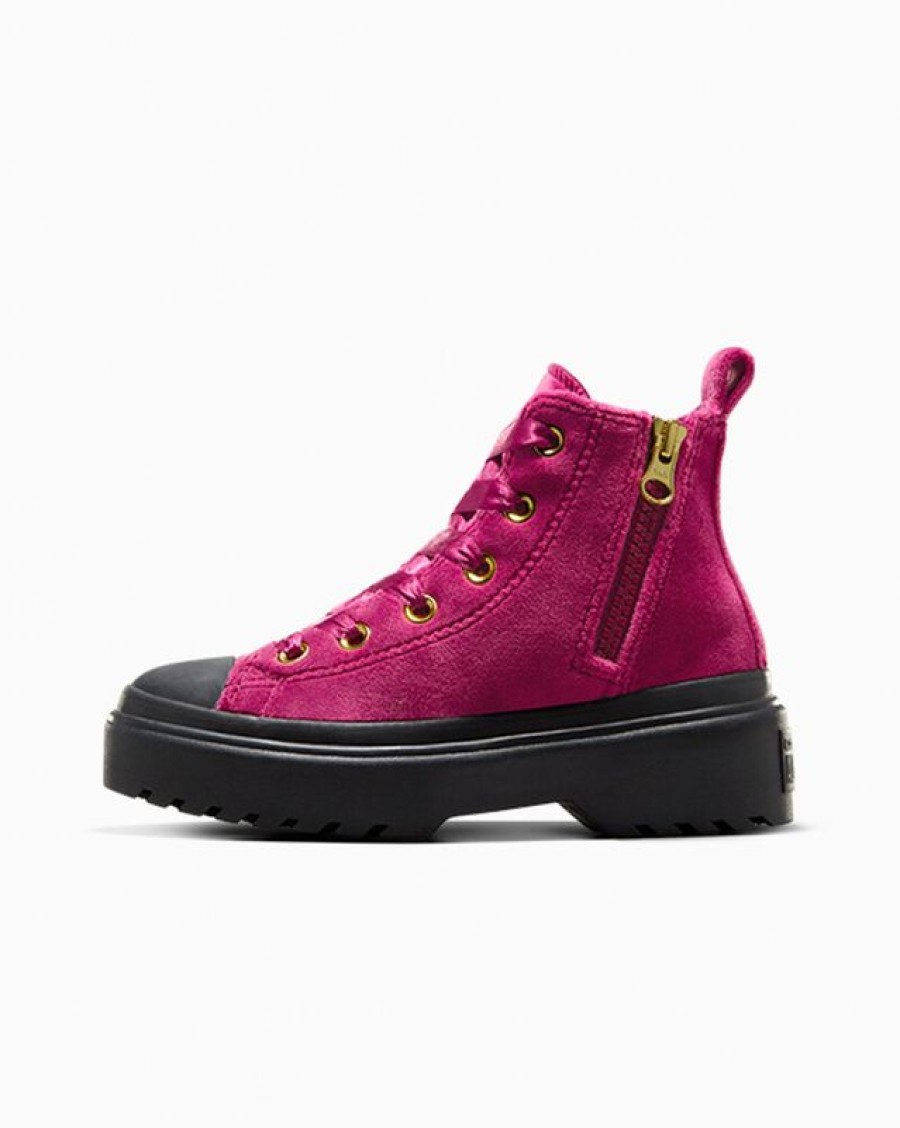 Enfant Converse Montantes | Chuck Taylor All Star Lugged Lift Platform Velvet