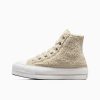 Femme Converse Montantes | Chuck Taylor All Star Lift Platform Sherpa