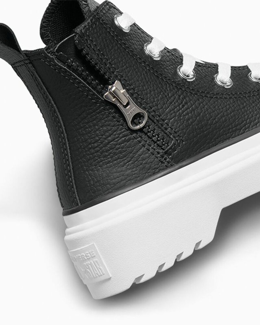 Enfant Converse Plateformes | Chuck Taylor All Star Lugged Lift Platform Leather