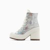 Femme Converse Plateformes | Chuck 70 De Luxe Heel Metallic