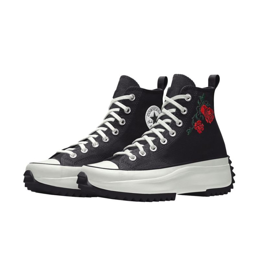 Homme Converse Plateformes | Custom Run Star Hike Platform Embroidery By You