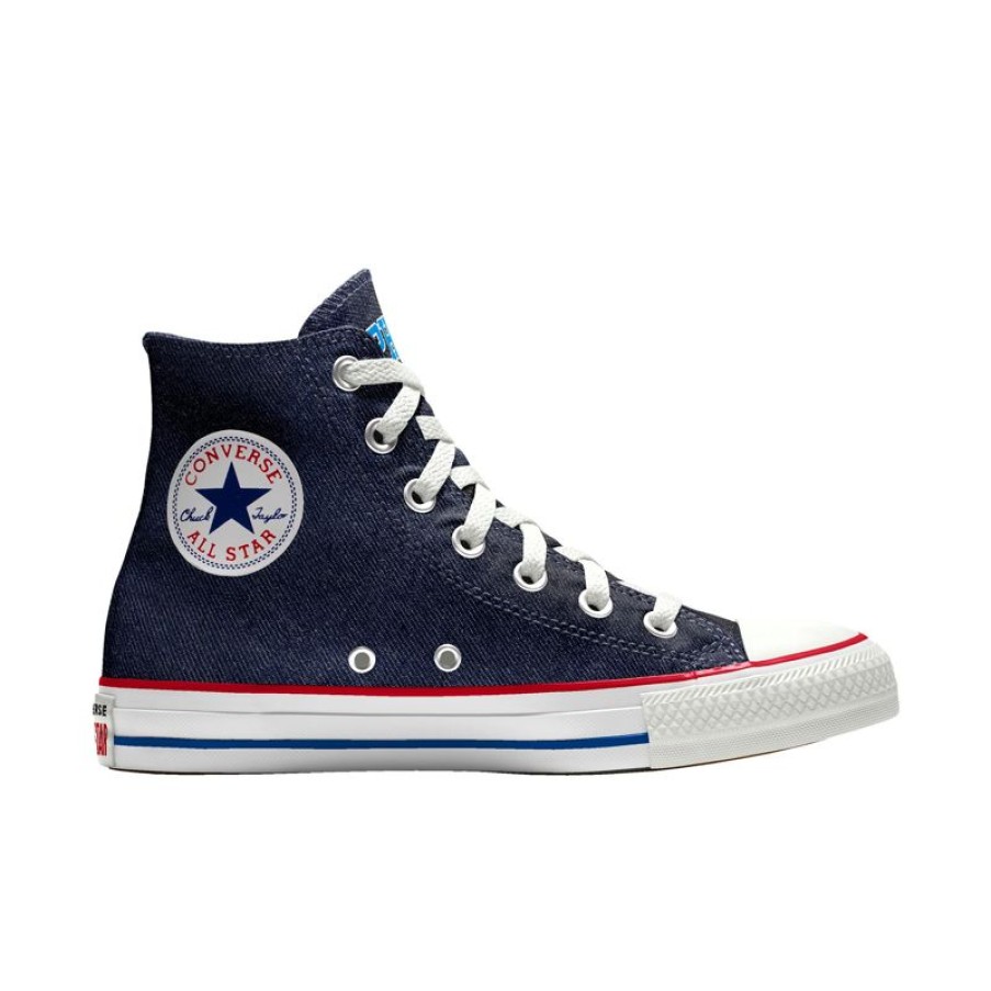 Femme Converse Basketball | Custom Chuck Taylor All Star Nba By You - Philadelphia 76Ers