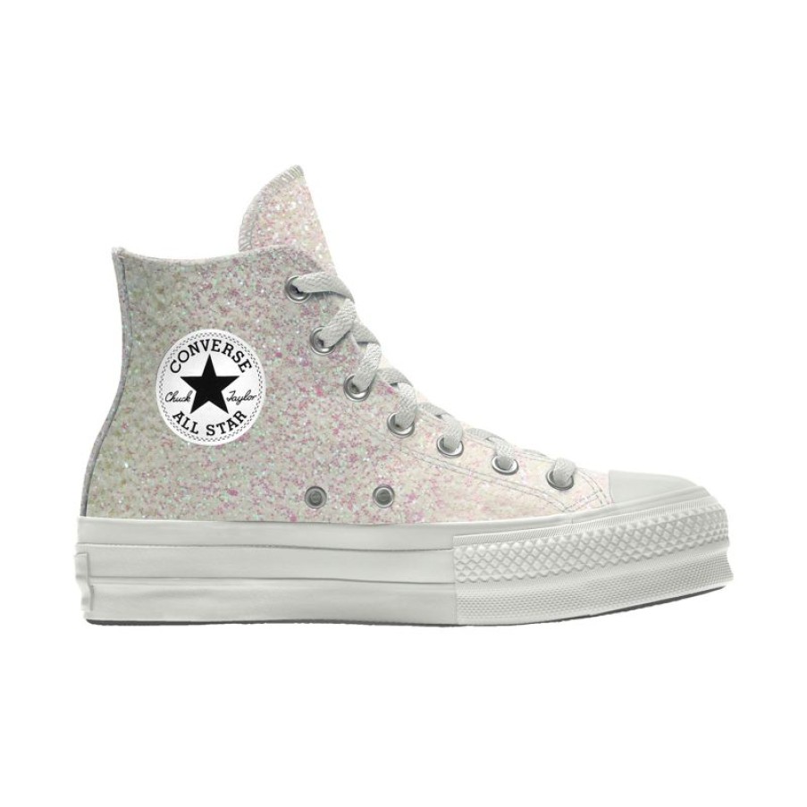 Femme Converse Customiser | Custom Chuck Taylor All Star Lift Platform Glitter By You