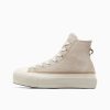 Femme Converse Winter Shop | Chuck Taylor All Star Lift Platform Faux Mohair