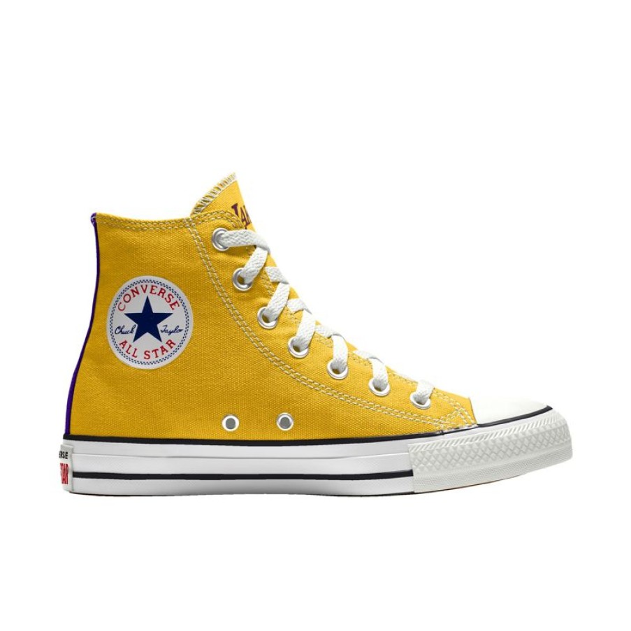 Homme Converse Customiser | Custom Chuck Taylor All Star Nba By You - Los Angeles Lakers