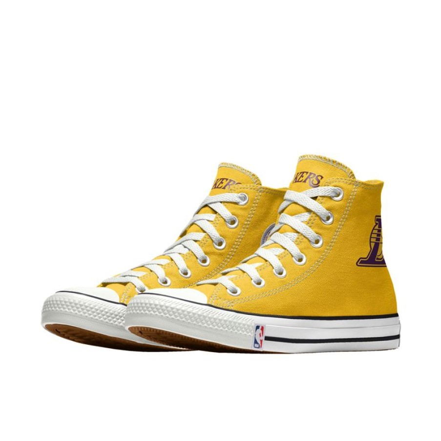 Homme Converse Customiser | Custom Chuck Taylor All Star Nba By You - Los Angeles Lakers