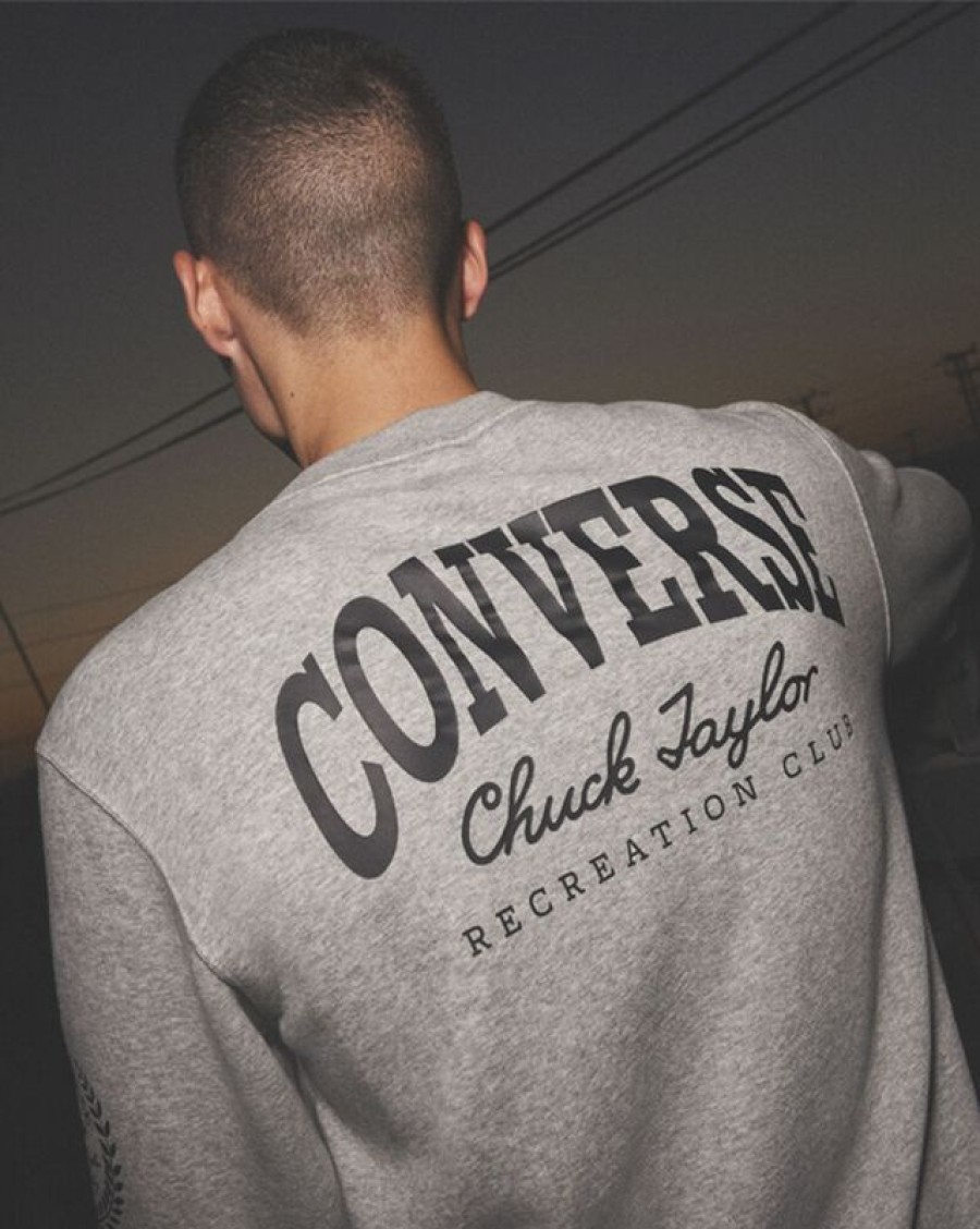 Homme Converse Vestes Et Sweat-Shirts | All Star Old School Crew