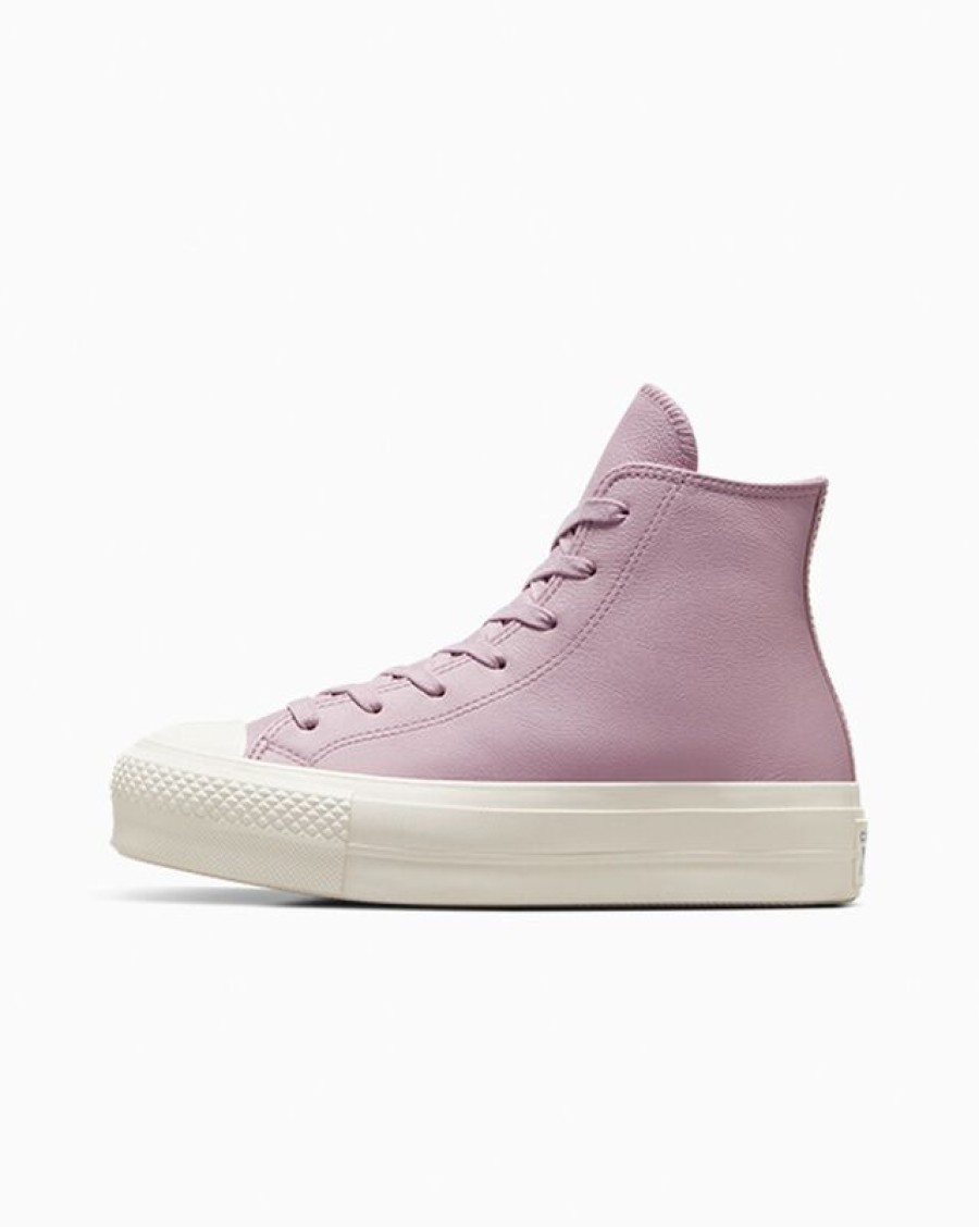 Femme Converse Bottes | Chuck Taylor All Star Lift Platform Leather