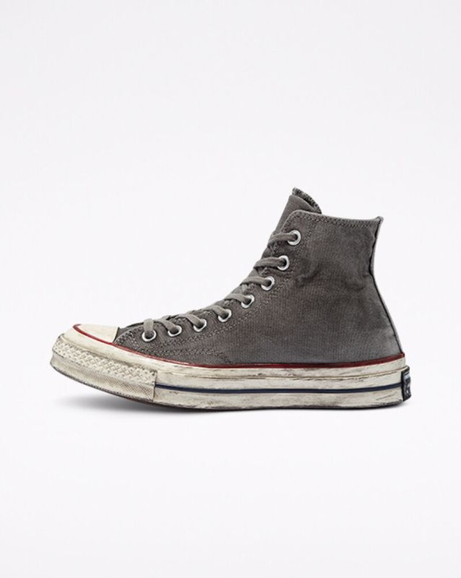 Homme Converse Montantes | Smoked Canvas Chuck 70