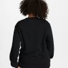 Femme Converse Vestes Et Sweat-Shirts | Sweat-Shirt En Polaire Col Ras Du Cou A Coupe Standard Converse Go-To Avec Patch All Star