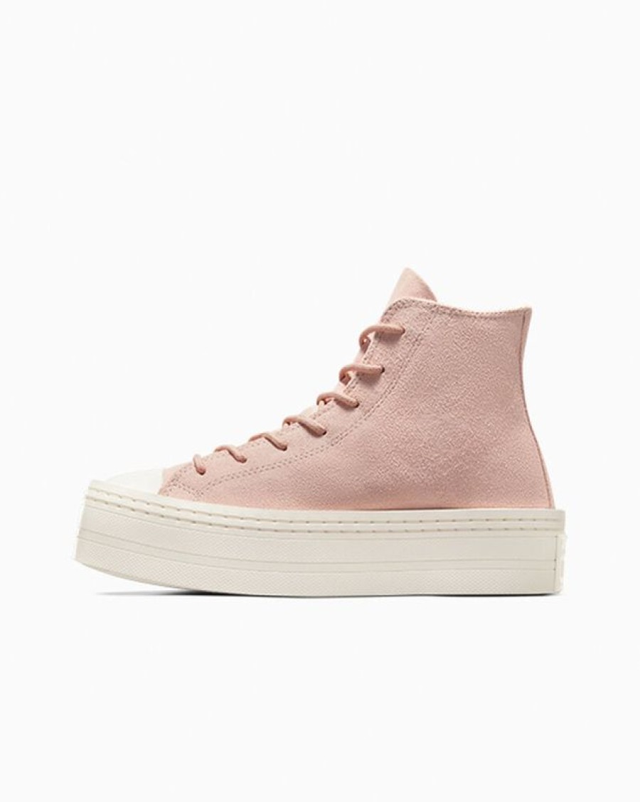 Femme Converse Bottes | Chuck Taylor All Star Modern Lift Platform Mono Suede