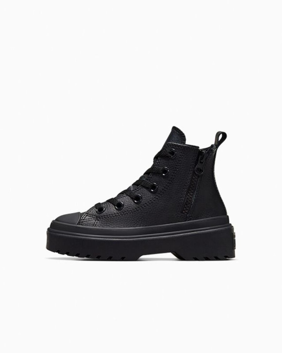 Enfant Converse Plateformes | Chuck Taylor All Star Lugged Lift Platform Leather