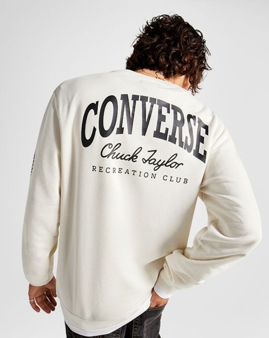 Homme Converse Vestes Et Sweat-Shirts | All Star Old School Crew