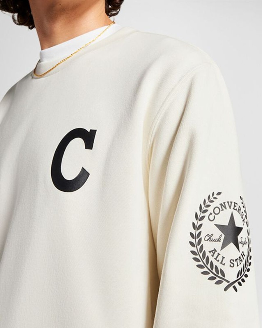 Homme Converse Vestes Et Sweat-Shirts | All Star Old School Crew