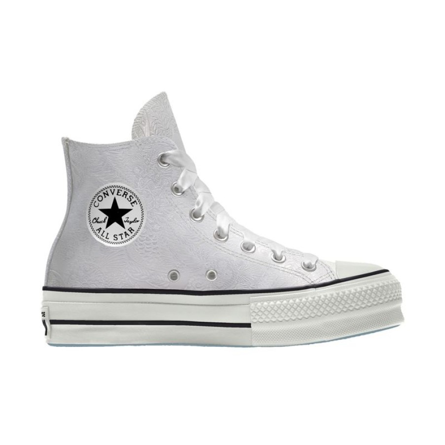 Homme Converse Montantes | Custom Chuck Taylor All Star Lift Platform Premium Wedding By You