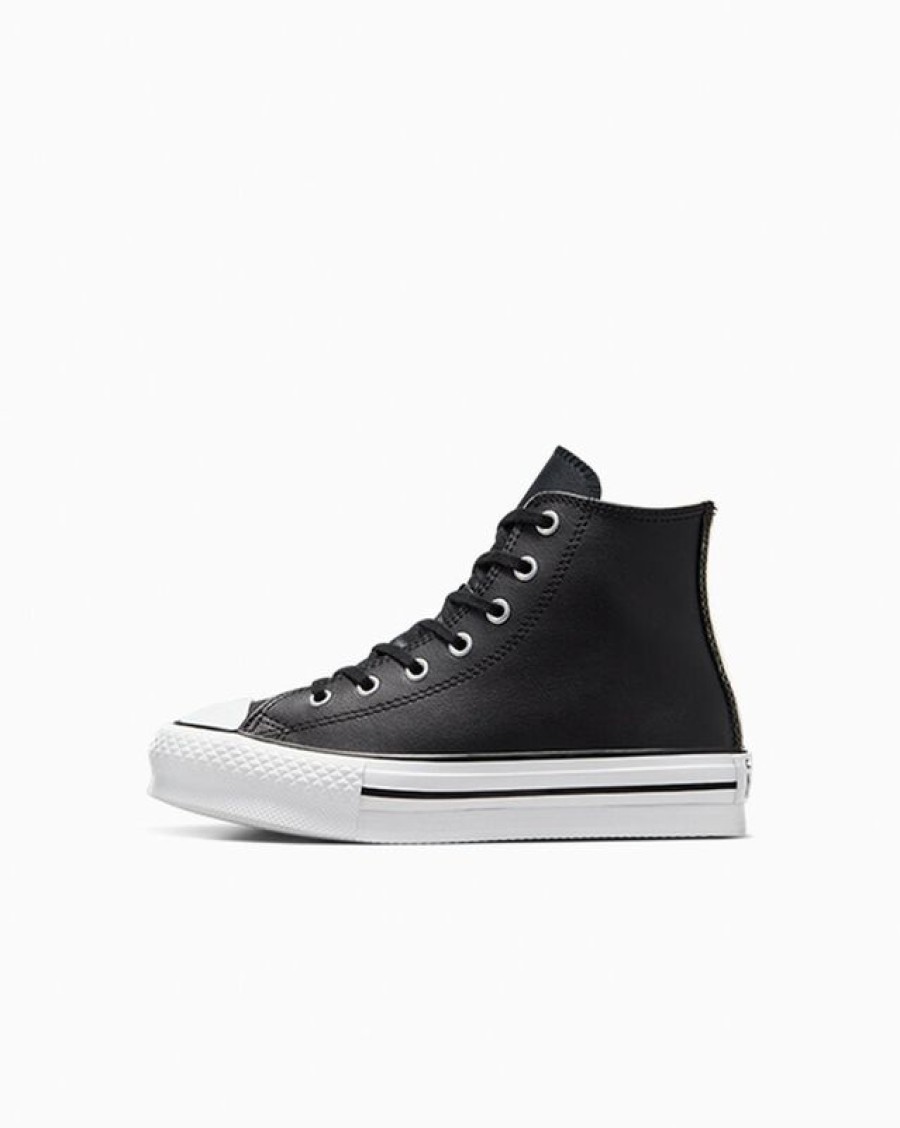 Enfant Converse Plateformes | Chuck Taylor All Star Lift Platform Leather