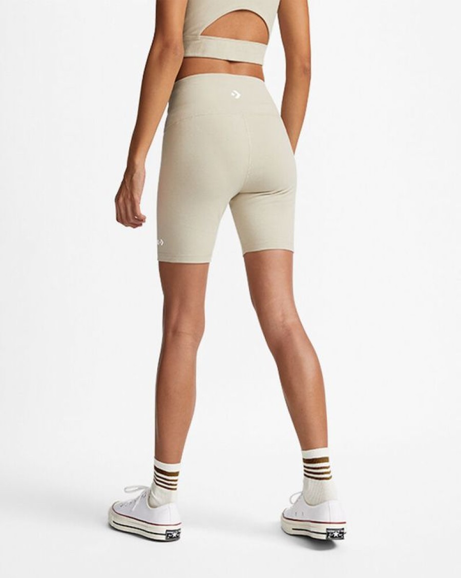 Femme Converse Pantalons Et Shorts | Short Cycliste Avec Inscription