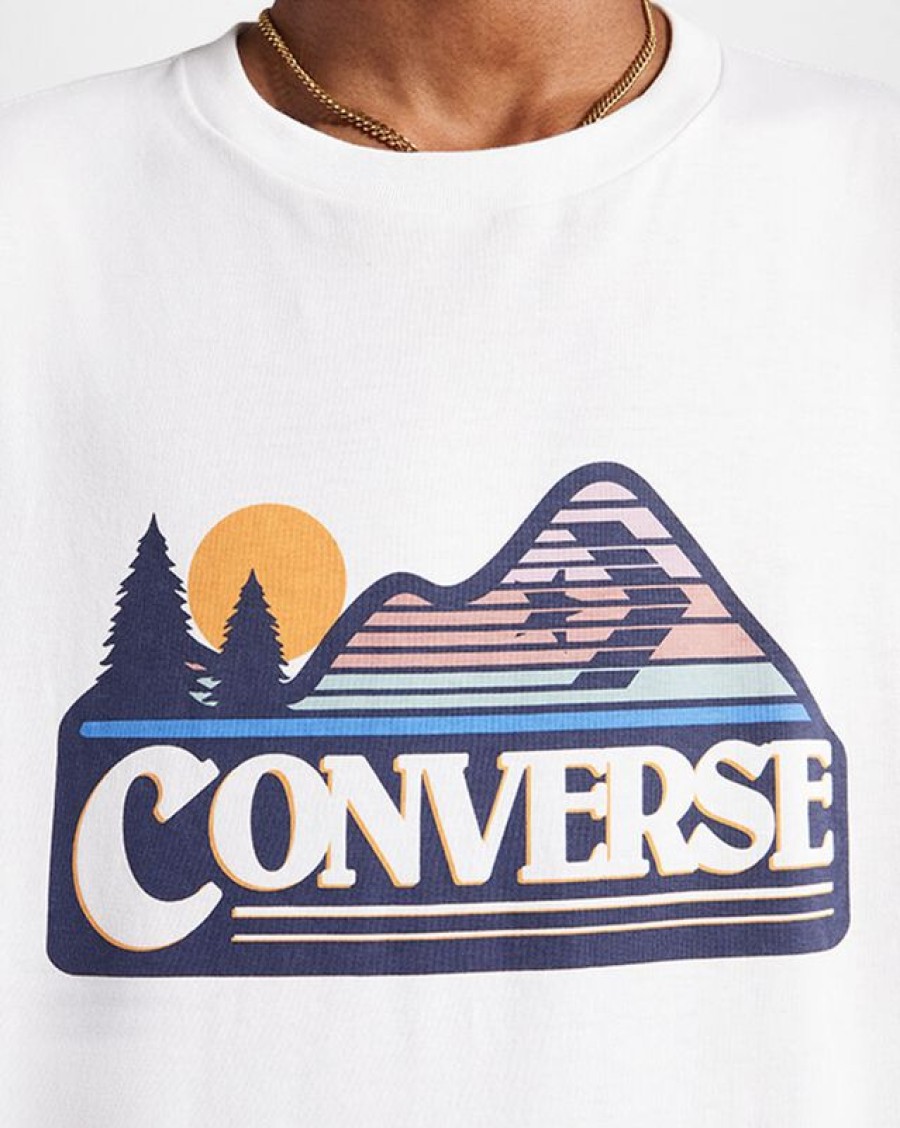 Homme Converse Hauts Et T-Shirts | All Star Mountain Graphic T-Shirt