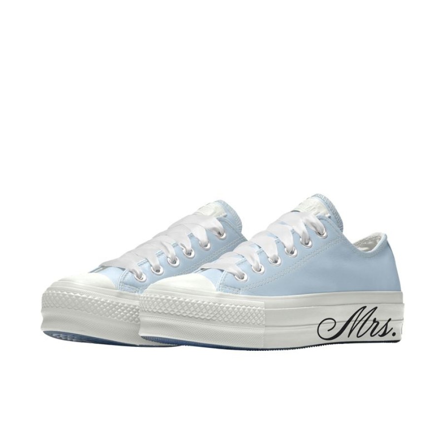 Femme Converse Customiser | Custom Chuck Taylor All Star Lift Platform Premium Wedding By You