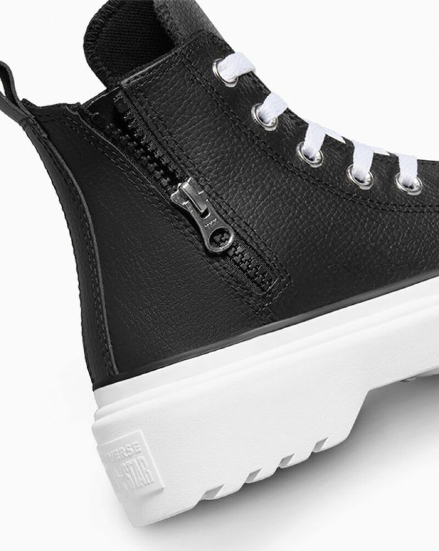 Enfant Converse Plateformes | Chuck Taylor All Star Lugged Lift Platform Leather