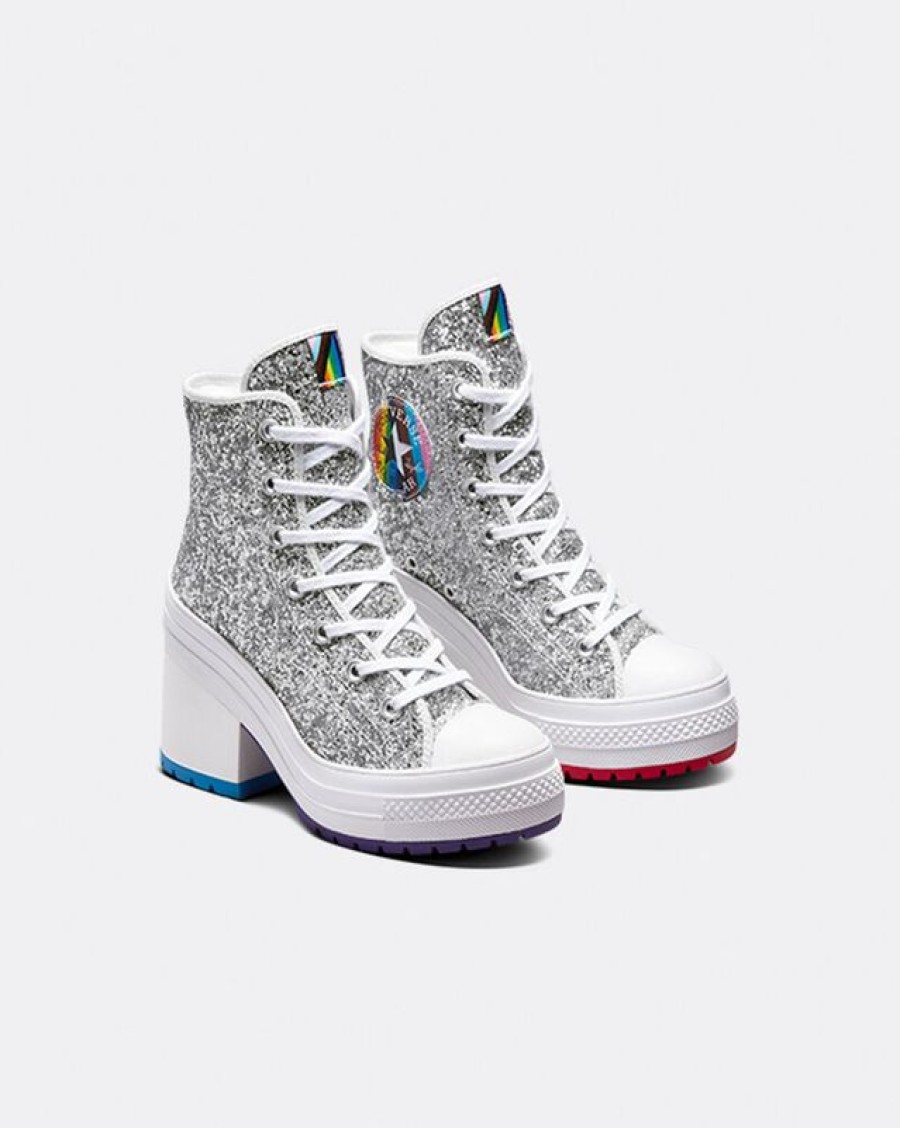 Femme Converse Montantes | Chuck 70 De Luxe Heel Pride