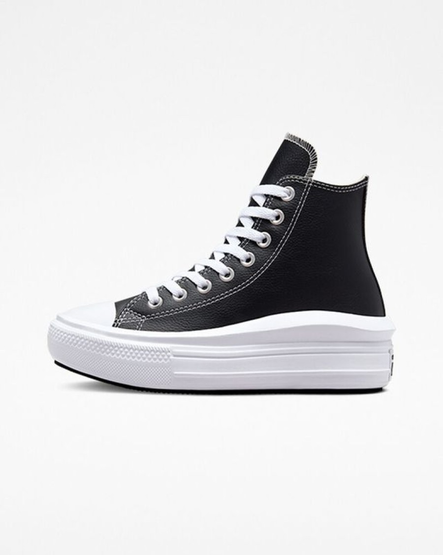 Femme Converse Bottes | Chuck Taylor All Star Move Platform Foundational Leather