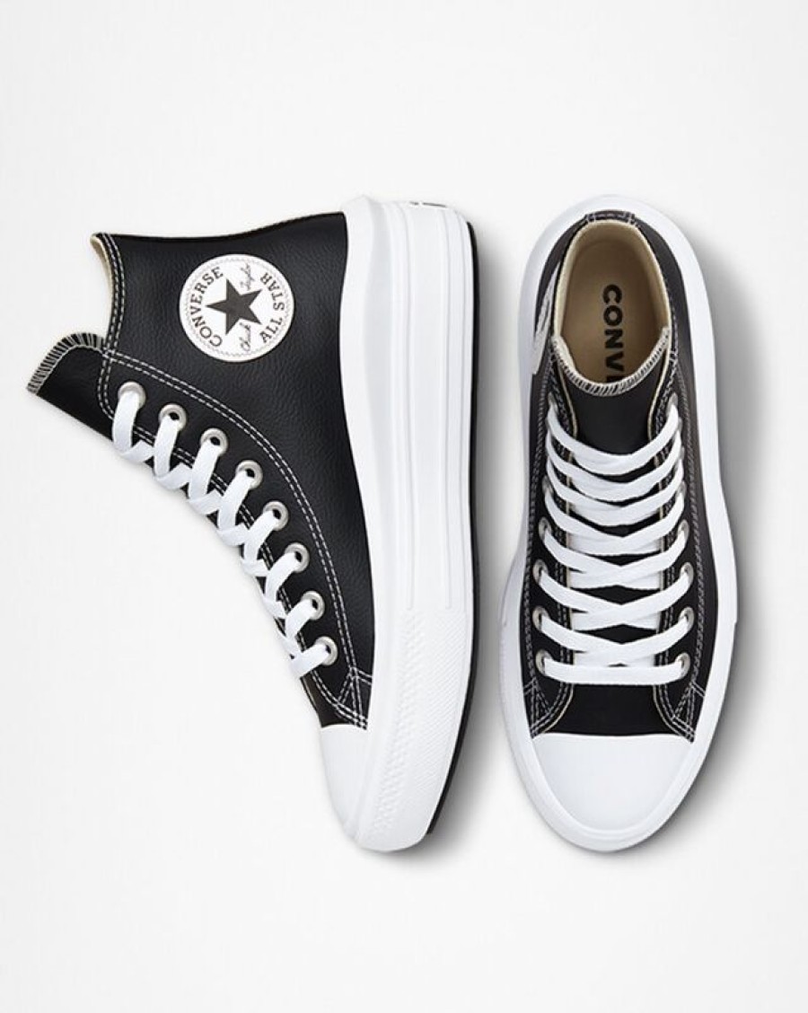 Femme Converse Bottes | Chuck Taylor All Star Move Platform Foundational Leather