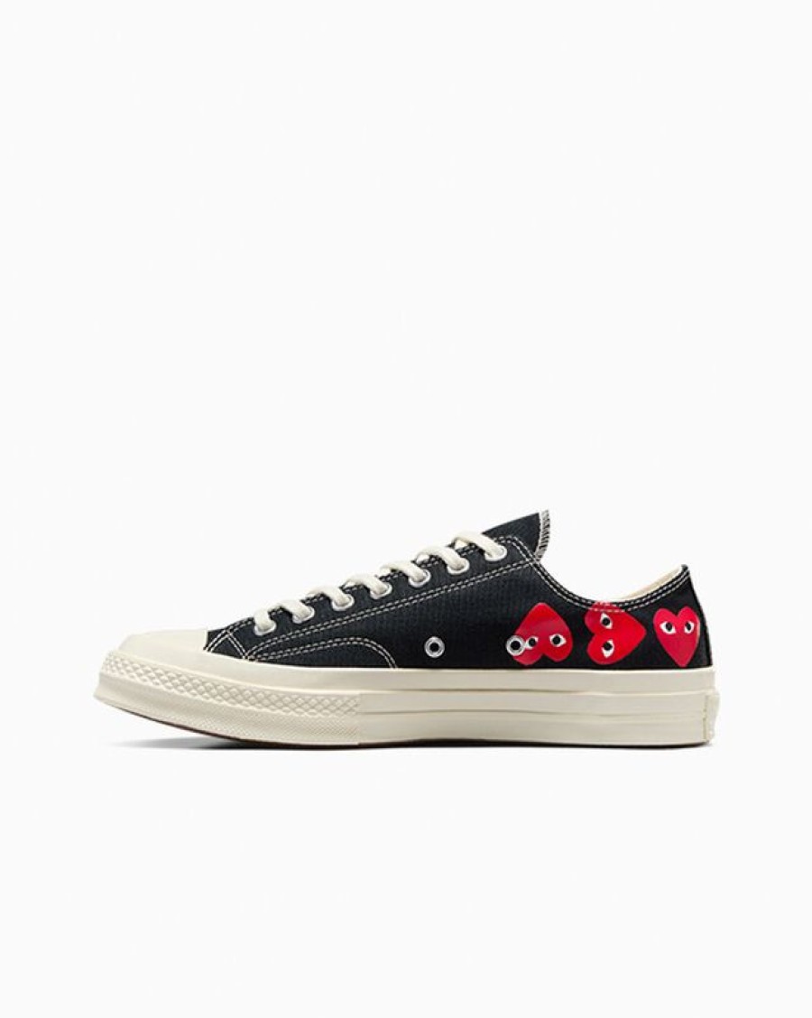 Femme Converse Basses | Converse X Comme Des Garcons Play Chuck 70 Multi Heart