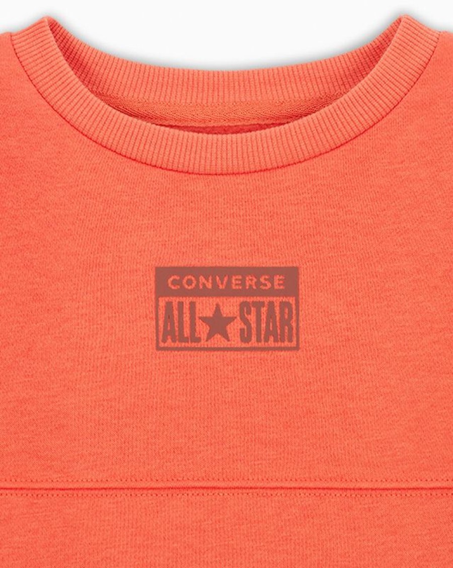 Enfant Converse Hauts Et T-Shirts | Relaxed Fleece Crew