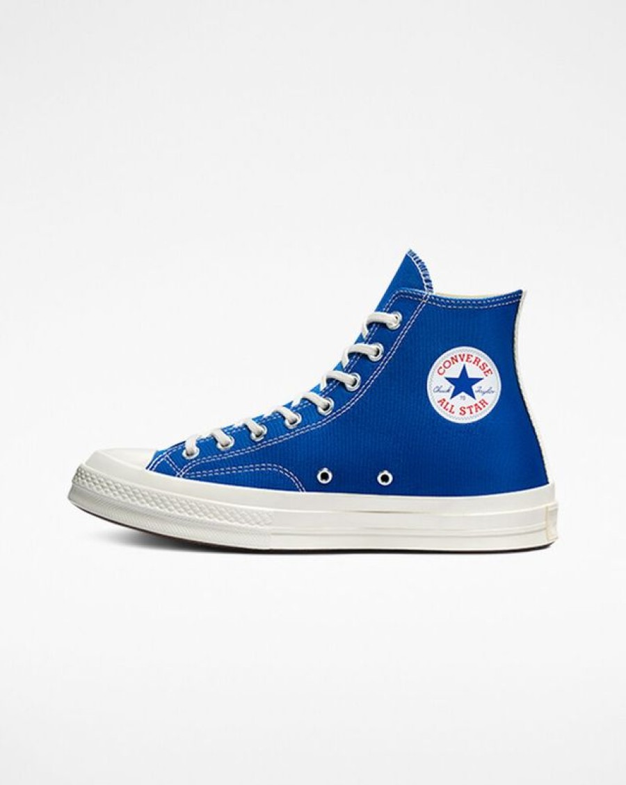 Homme Converse Montantes | Converse X Comme Des Garcons Play Chuck 70