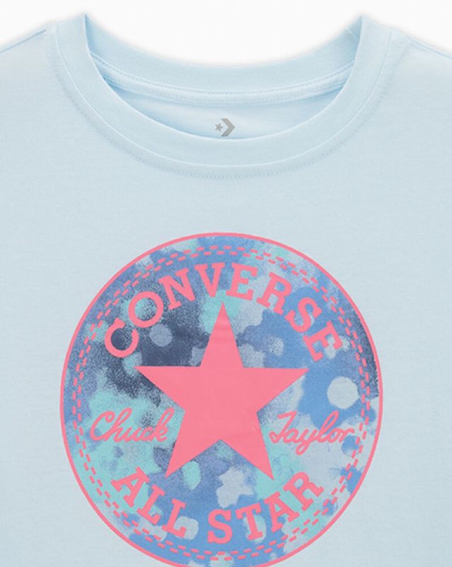 Enfant Converse Hauts Et T-Shirts | Floral Chuck Taylor Patch T-Shirt