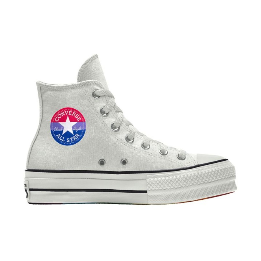 Homme Converse Montantes | Custom Chuck Taylor All Star Lift Platform Pride By You