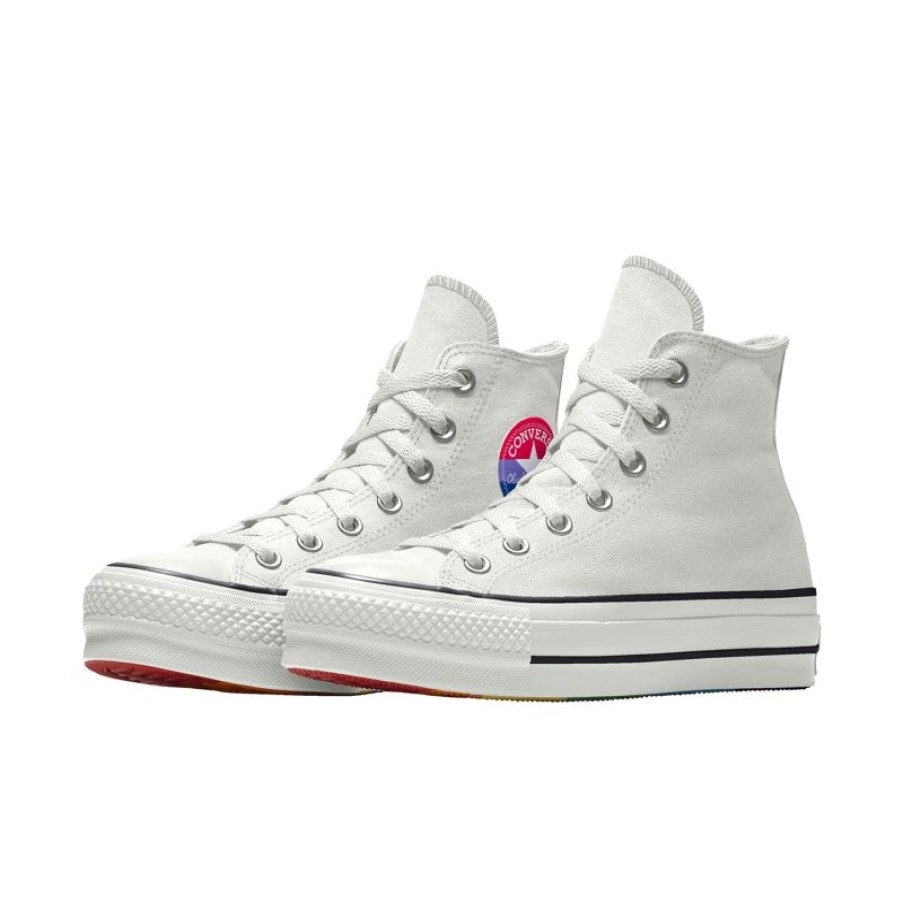 Homme Converse Montantes | Custom Chuck Taylor All Star Lift Platform Pride By You