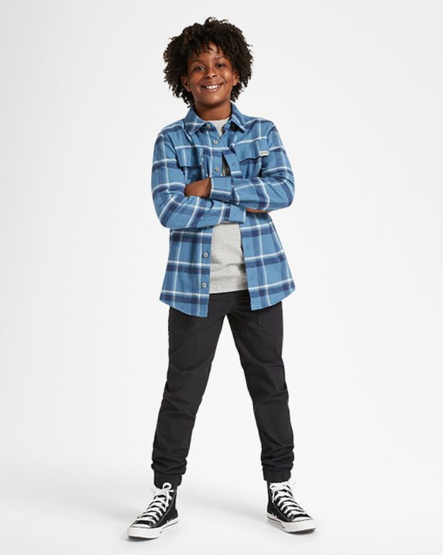 Enfant Converse Hauts Et T-Shirts | Flannel Woven Top