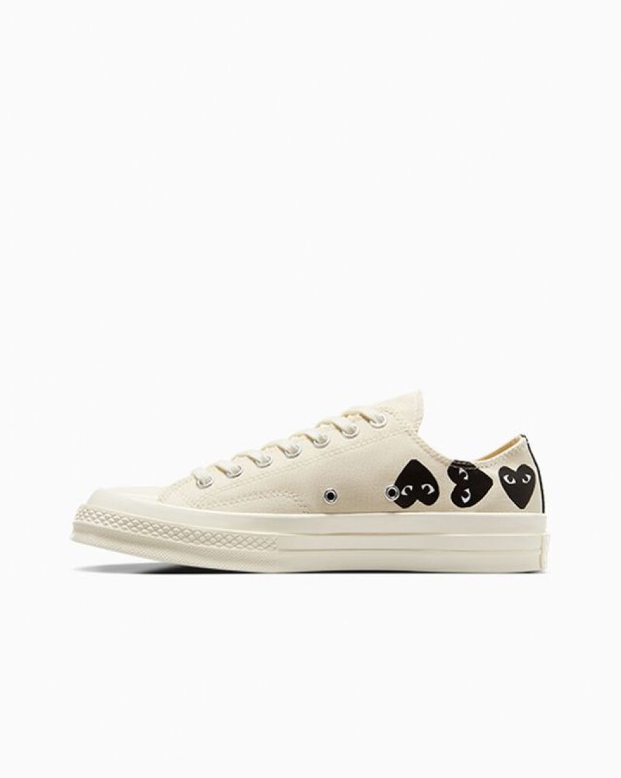 Femme Converse Basses | Converse X Comme Des Garcons Play Chuck 70 Multi Heart