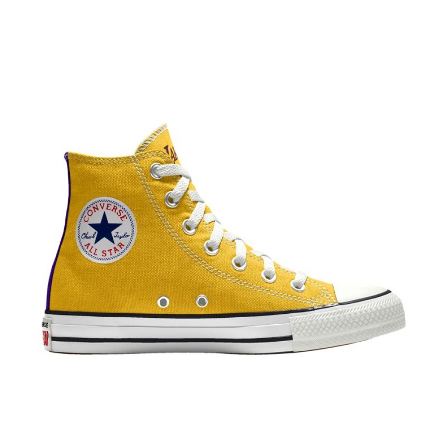 Femme Converse Basketball | Custom Chuck Taylor All Star Nba By You - Los Angeles Lakers