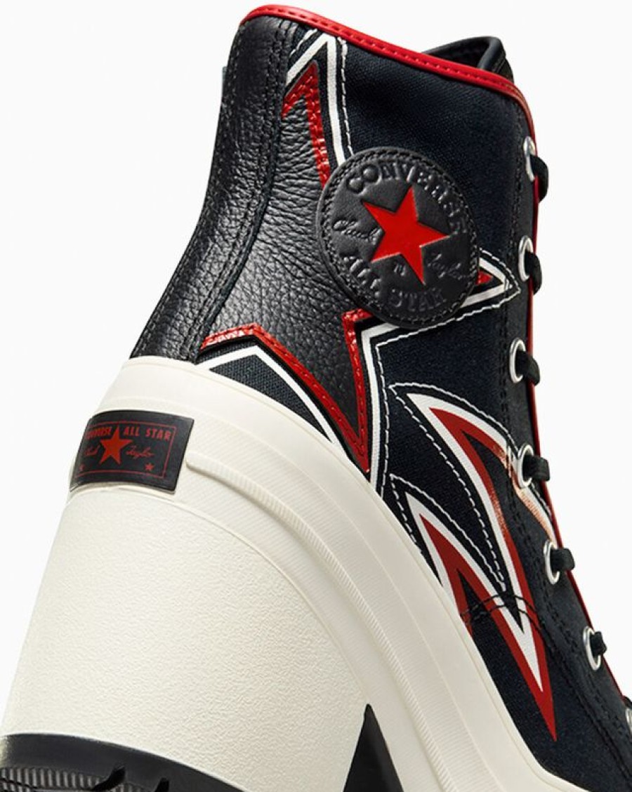 Femme Converse Montantes | Chuck 70 De Luxe Heel Moto