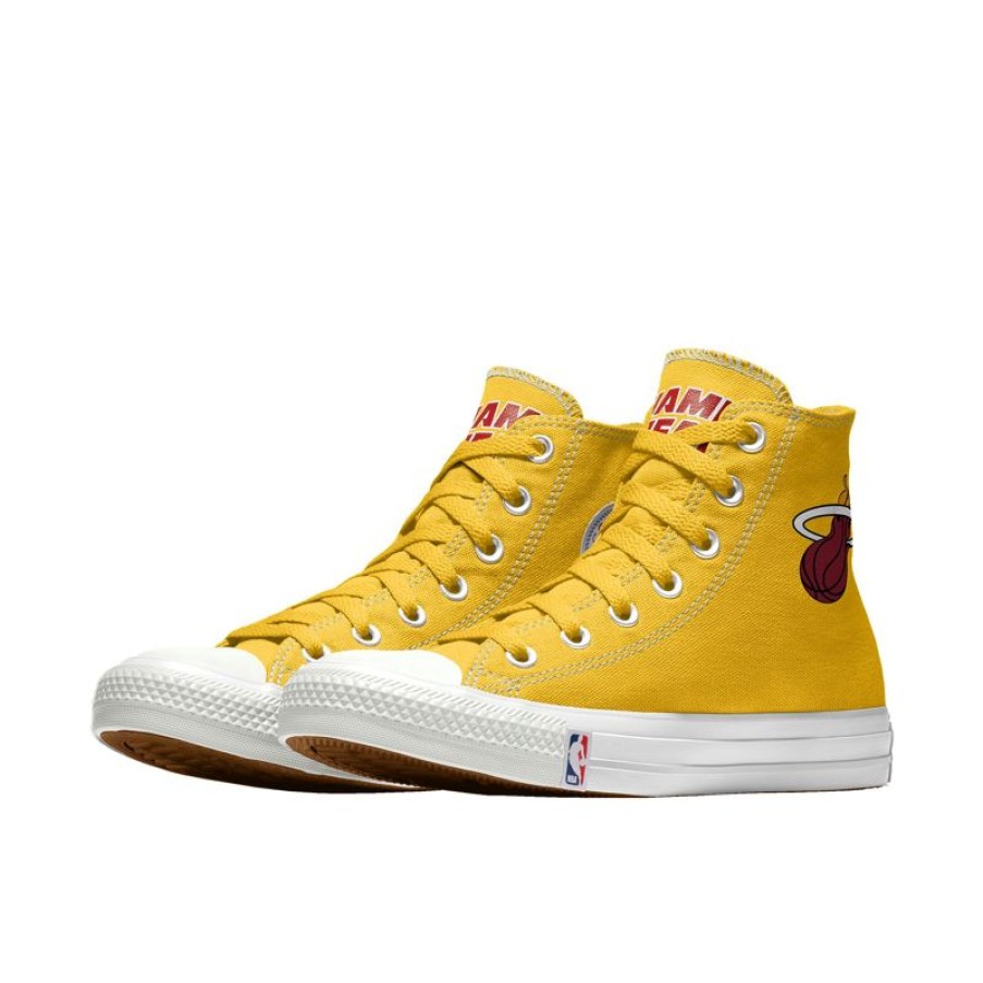 Femme Converse Montantes | Custom Chuck Taylor All Star Nba By You - Miami Heat