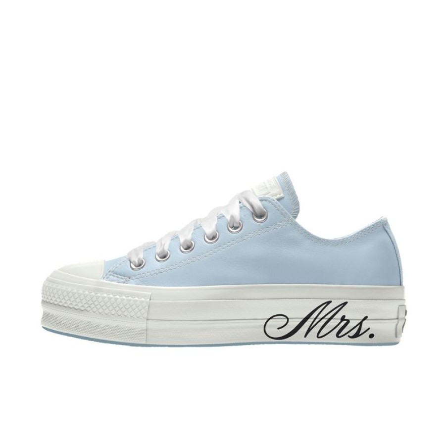 Femme Converse Basses | Custom Chuck Taylor All Star Lift Platform Premium Wedding By You