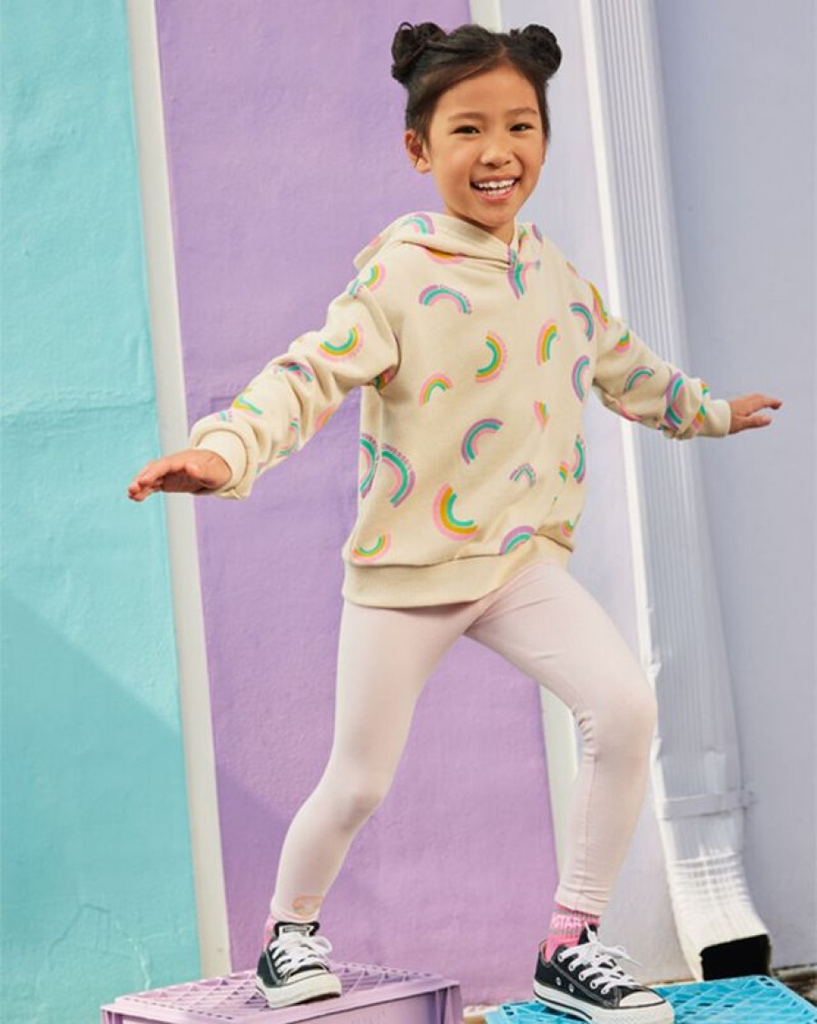 Enfant Converse Hauts Et T-Shirts | Rainbow Hoodie & Leggings Set