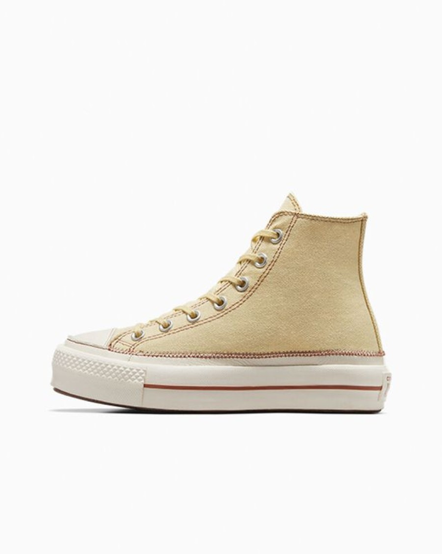 Femme Converse Plateformes | Chuck Taylor All Star Lift Platform Contrast Stitching